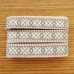 画像1: エストニアの刺繍テープ(伝統模様/ピンク) (1)