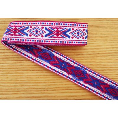 画像4: エストニアの刺繍テープ(伝統模様・菱型02)