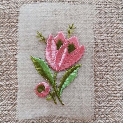 画像1: ドイツヴィンテージ・刺繍アップリケ０９