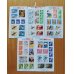 画像8: 昭和レトロな切手シールset（58〜64枚入）