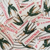 1965年 クリスマス 古切手 10枚セット