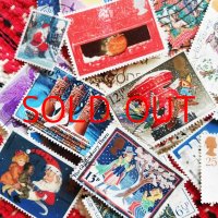 イギリスのクリスマス古切手 20枚セット／No.04