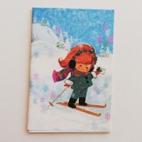 ヴィンテージ・クリスマスカード （封筒付き／Mサイズ／日本）