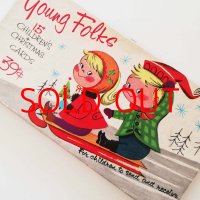 vintage*クリスマスカードの紙箱(アメリカ)