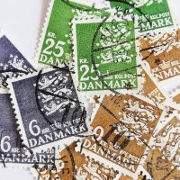1950年代 デンマーク古切手 10枚セット(D) 
