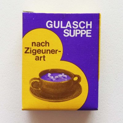 画像1: vintage * TOYパッケージ（ドイツ）／ Lサイズ／GULASCH SUPPE