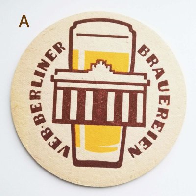 画像2: ベルリンのビールコースターNo.08（ドイツ／vintage）