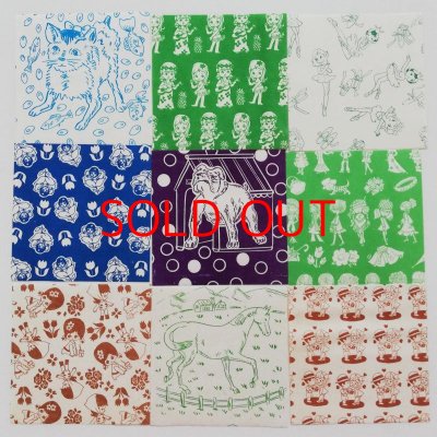 画像2: 昭和レトロなミニ折り紙50枚セット No.04