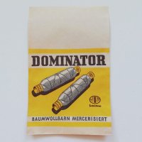 手芸屋さんの紙袋【Dominator】（ドイツ／1950年代）※再入荷※