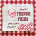 画像1: フライドポテトの紙袋【GOLDEN FRENCH FRIES】（アメリカ／1960年代） (1)