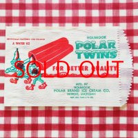 アイスの紙袋【POLAR TWINS】（アメリカ／1940年代）