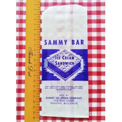 画像2: アイスの紙袋【SAMMY BAR】（アメリカ／1950年代）※再入荷※