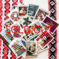 アメリカのクリスマス古切手 30枚セット／No.06〜10