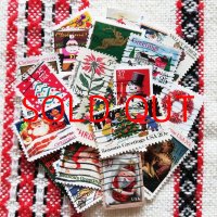 アメリカのクリスマス古切手 30枚セット／No.01〜05　