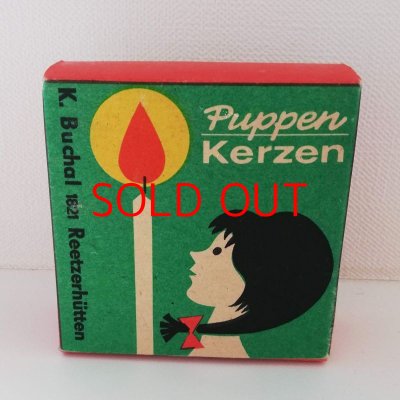 画像2: Vintage*キャンドル 【Puppen kerzen / 01】（ドイツ）