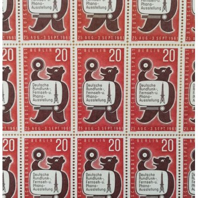 画像2: ドイツの記念切手【テレビとラジオの放送展／1961年】1枚（未使用）