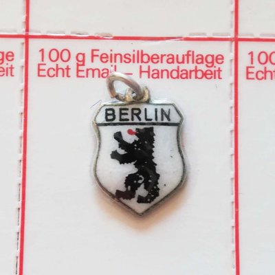 画像2: ベルリン紋章のエナメルチャーム（ドイツ）