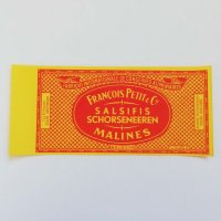 缶詰のラベル【SALSIFIS】（1930年代／ベルギー）