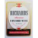 画像2: ワインのラベル【Richards】（1940年代／アメリカ） (2)