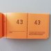 画像2: ドイツのチケットブック／100枚綴り【オレンジ】 (2)