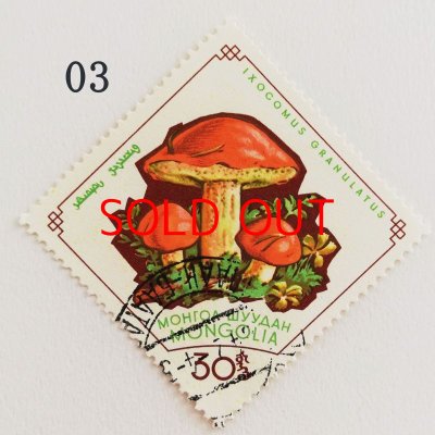 画像4: きのこの切手（1964年／モンゴル）