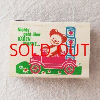 vintage*マッチ箱／BÄREN MARKE 03（ドイツ）