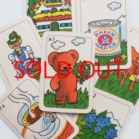 ドイツのヴィンテージ・ゲームカード36枚セット【BÄREN MARKE】