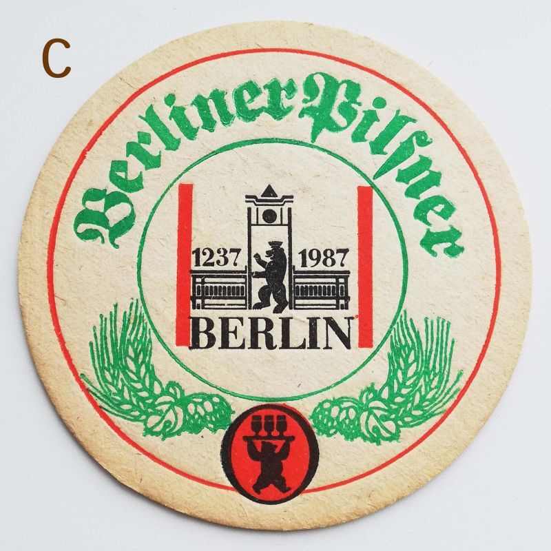 最大76％オフ！ 1067 ドイツ ビール コースター 紙製 16枚セット