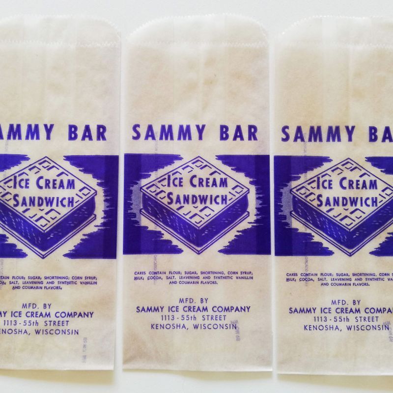 アイスの紙袋【SAMMY BAR】（アメリカ／1950年代）※再入荷※